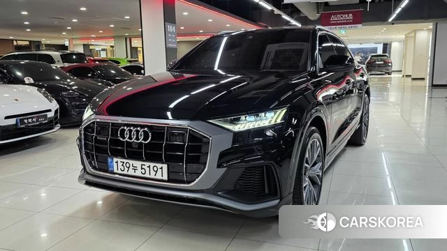 Audi Q8 (4M) 2020 Черный из Кореи
