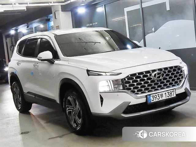 Hyundai The New Santa Fe 2021 Белый из Кореи