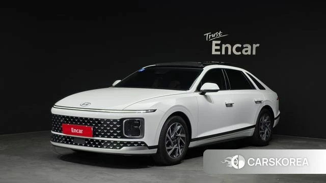 Hyundai Grandeur Hybrid (GN7) 2023 Белый из Кореи