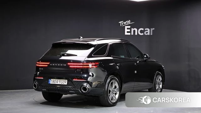 Genesis GV70 2022 Черный из Кореи