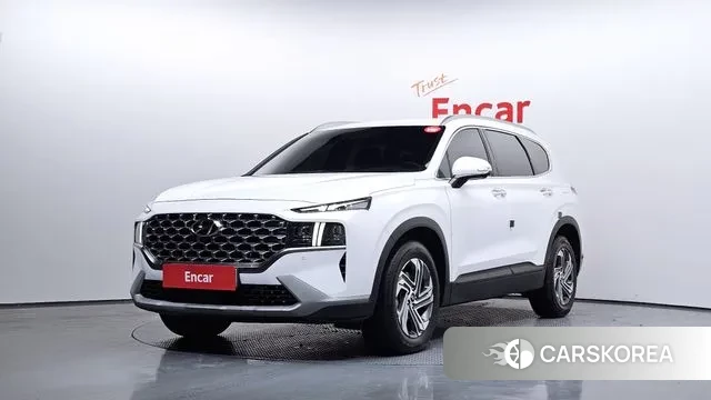 Hyundai The New Santa Fe 2023 Белый из Кореи