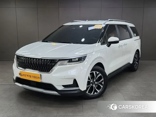 Kia Carnival 4th generation 2021 Белый из Кореи