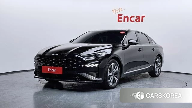 Kia K8 Hybrid 2021 Черный из Кореи