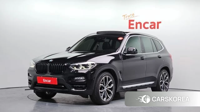 BMW X3 (G01) 2018 Черный из Кореи