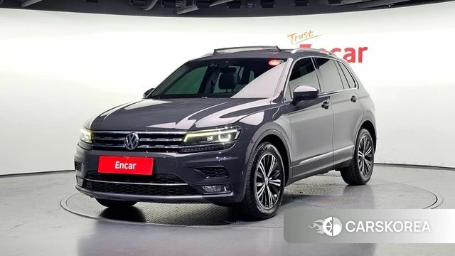 Volkswagen Tiguan second Generation 2019 Серый из Кореи