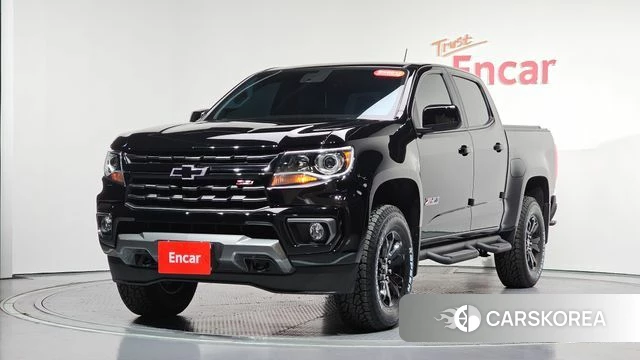 Chevrolet (GM Daewoo) Real New Colorado 2022 Черный из Кореи