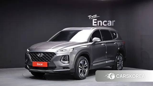 Hyundai Santa Fe TM 2019 Серый из Кореи