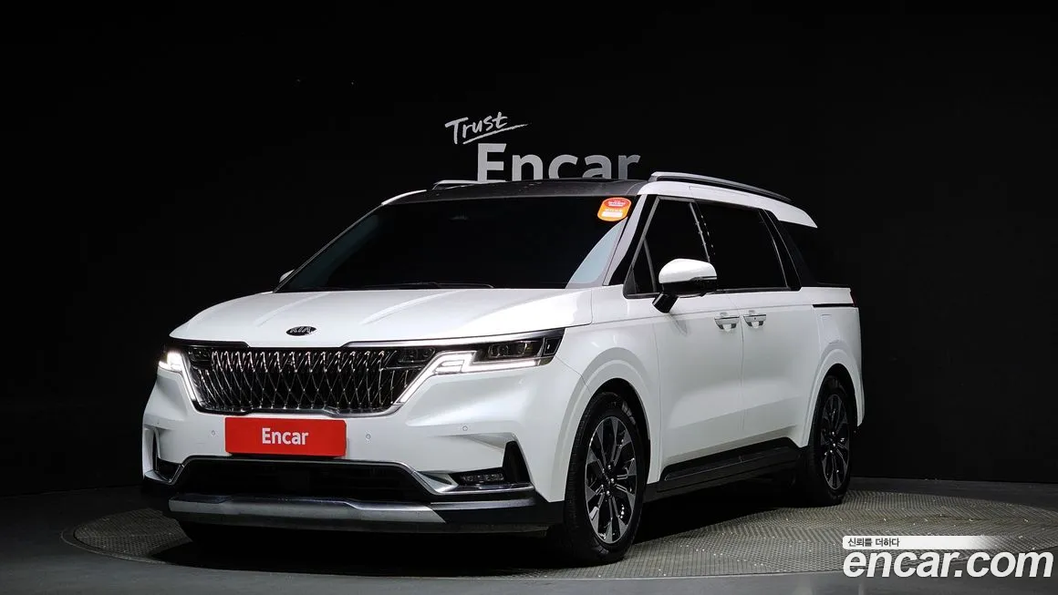 Kia Carnival 4th generation 2020 Белый из Кореи