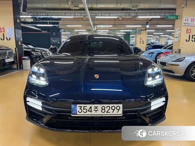Porsche Panamera (971) 2021 Синий из Кореи