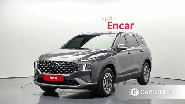Hyundai The New Santa Fe 2022 Серый из Кореи