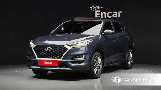 Hyundai All New Tucson 2018 Синий из Кореи