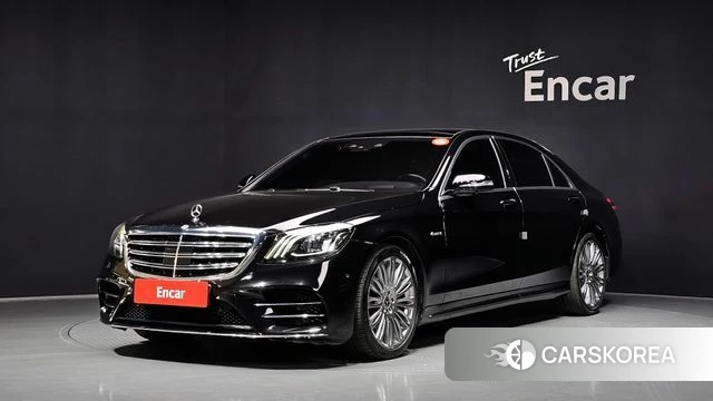 Mercedes-Benz S-Class W222 2018 Черный из Кореи