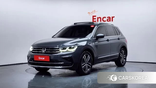 Volkswagen Tiguan second Generation 2023 Серый из Кореи
