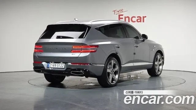 Genesis GV80 2023 Серебристо-серый из Кореи