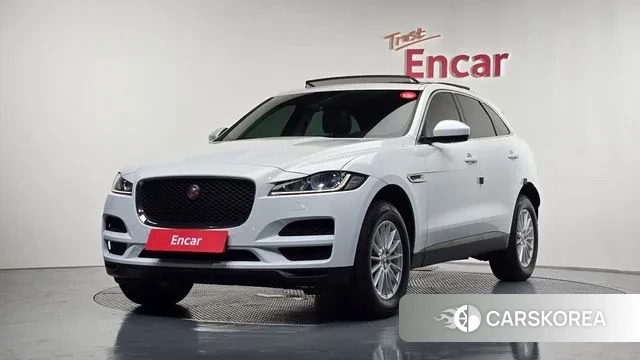 Jaguar F-PACE 2018 Белый из Кореи