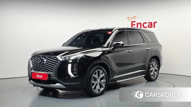 Hyundai Palisade 2021 Черный из Кореи