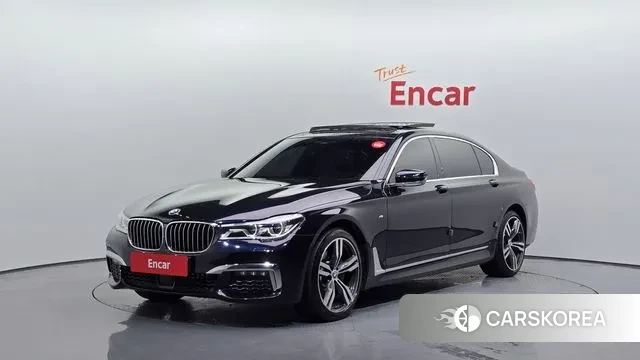 BMW 7 Series (G11) 2019 Черный из Кореи
