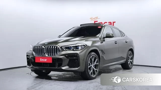 BMW X6 (G06) 2022 Песочный из Кореи