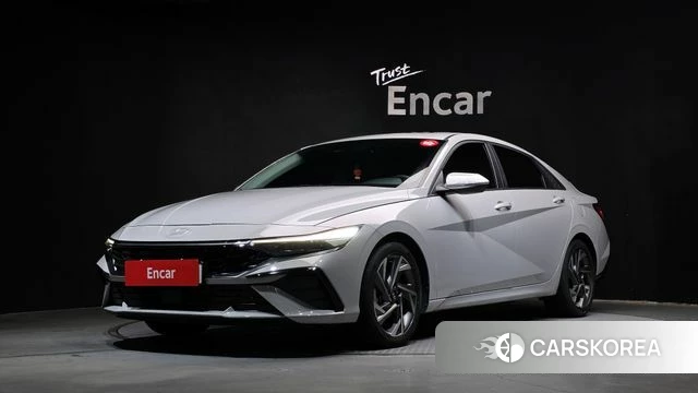 Hyundai The New Avante (CN7) 2024 Серебристо-серый из Кореи