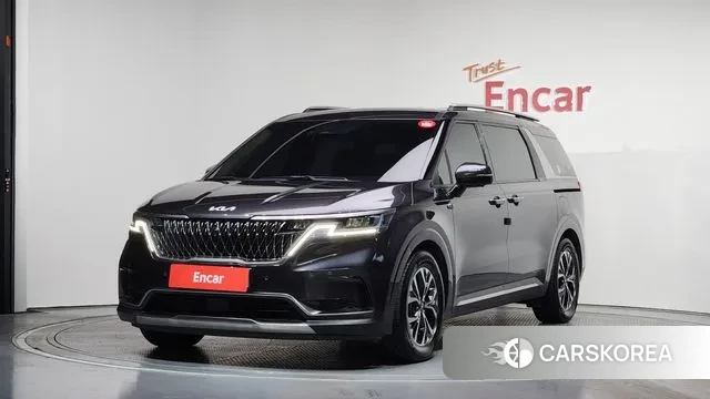 Kia Carnival 4th generation 2021 Серый из Кореи