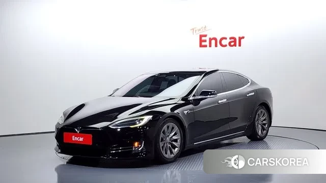 Tesla Model S 2018 Черный из Кореи