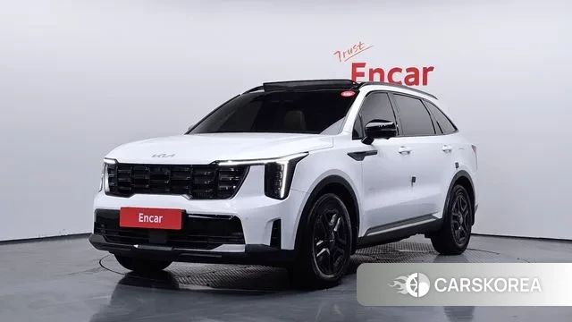 Kia The New Sorento 4th Generation 2023 Белый из Кореи