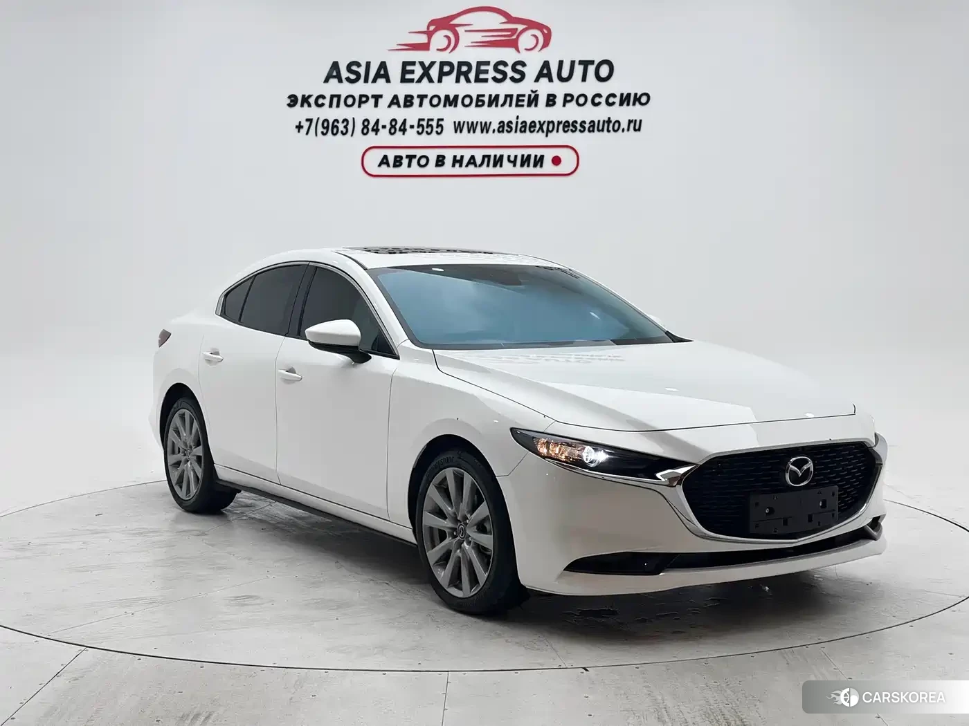 Mazda 3 2022 Белый из Китая