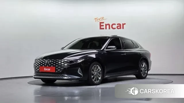 Hyundai The New Grandeur IG Hybrid 2020 Черный из Кореи