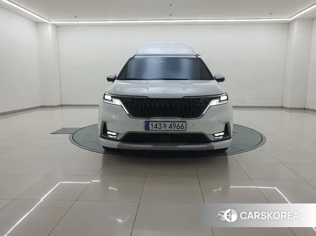 Kia Carnival 4th generation 2021 Белый из Кореи