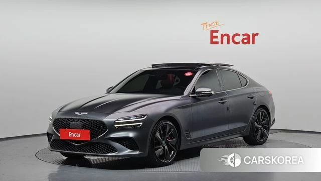 Genesis The New G70 2021 Серый из Кореи
