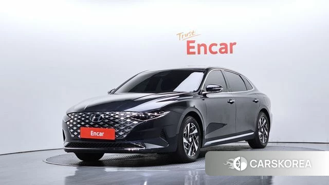 Hyundai The New Grandeur IG Hybrid 2021 Синий из Кореи