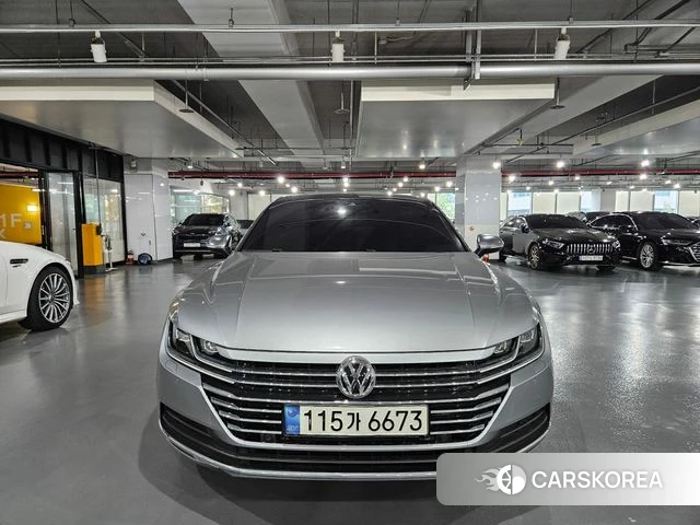 Volkswagen Arteon 2020 Серебристо-серый из Кореи