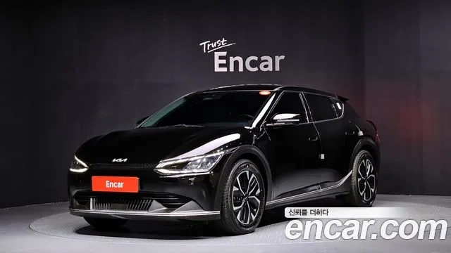 Kia EV6 2021 Черный из Кореи