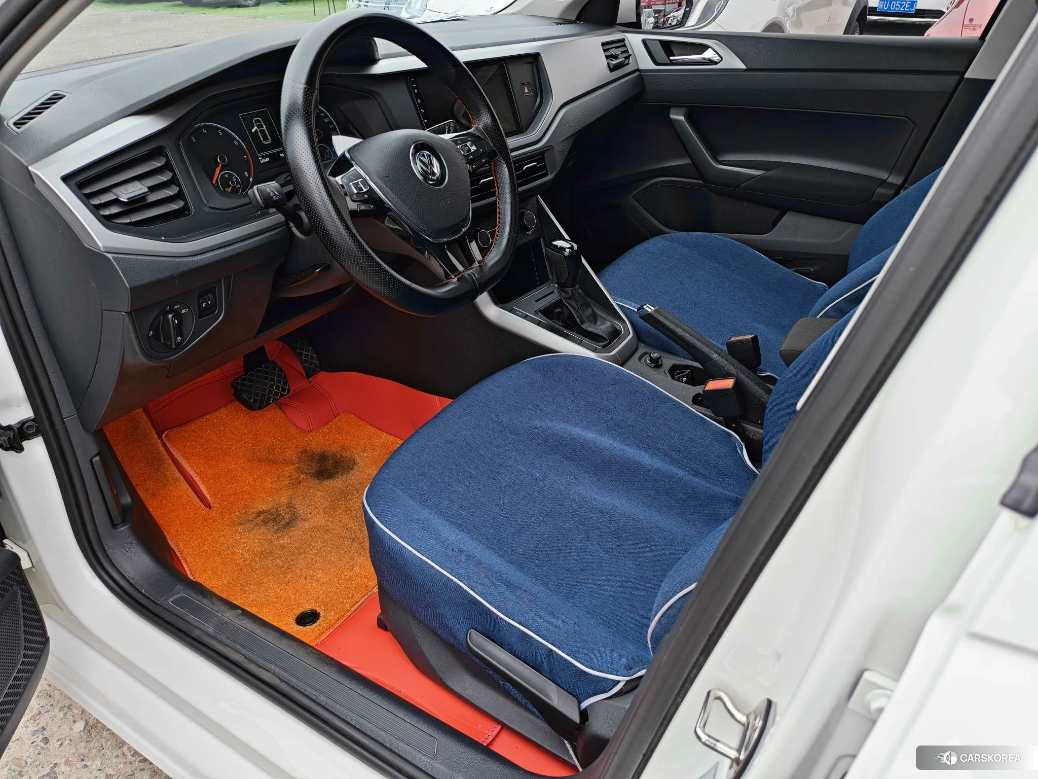 Volkswagen Polo 2021 Белый из Китая