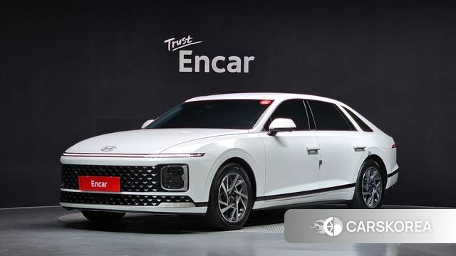 Hyundai Grandeur Hybrid (GN7) 2023 Белый из Кореи