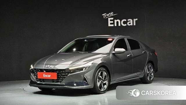 Hyundai Avante (CN7) 2021 Серый из Кореи