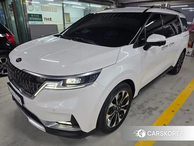 Kia Carnival 4th generation 2021 Белый из Кореи