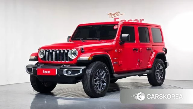 Jeep Wrangler (JL) 2024 Красный из Кореи