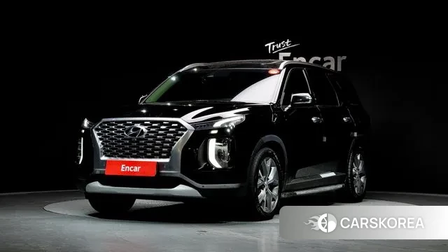 Hyundai Palisade 2021 Черный из Кореи