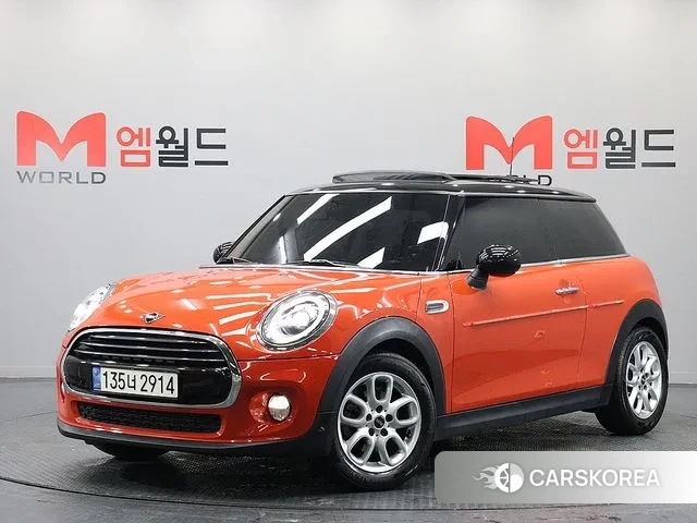 Mini Cooper D 2019 Оранжевый из Кореи