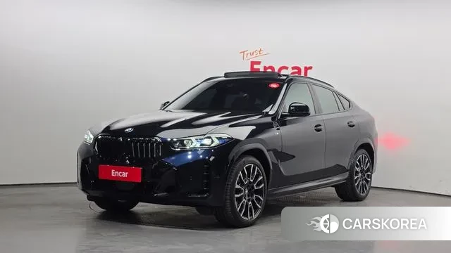 BMW X6 (G06) 2024 Синий из Кореи
