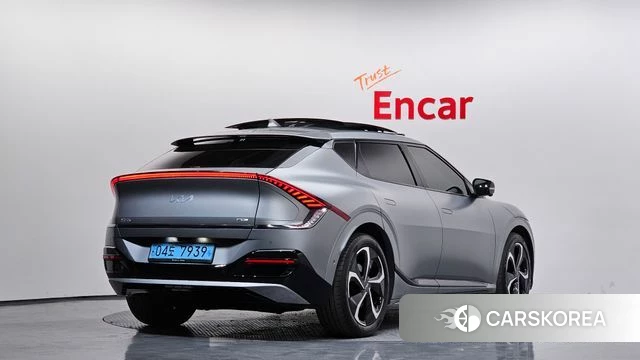 Kia EV6 2021 Серый из Кореи