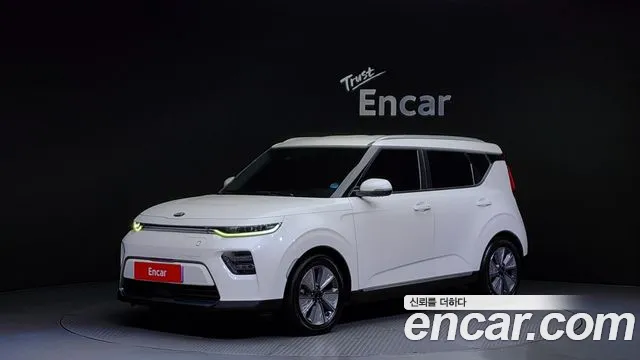 Kia Soul Booster EV 2019 Белый из Кореи