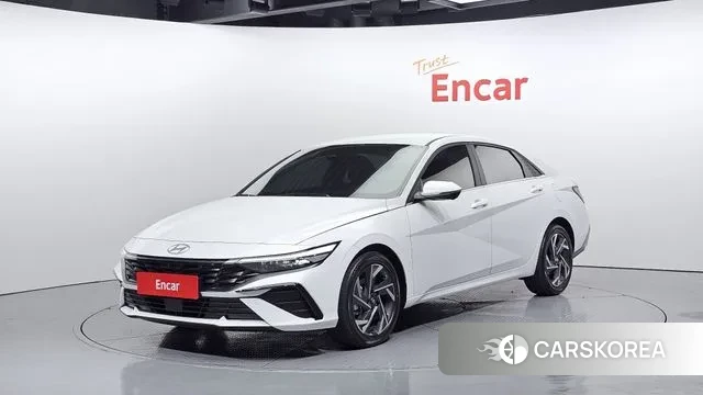 Hyundai The New Avante (CN7) 2025 Белый из Кореи