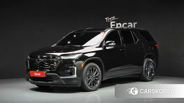 Chevrolet (GM Daewoo) Traverse 2023 Черный из Кореи