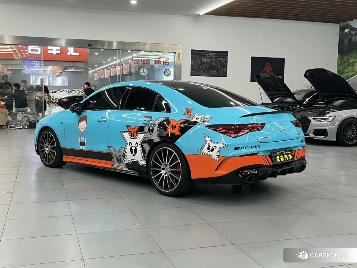 Mercedes-Benz CLA AMG 2021 Синий из Китая