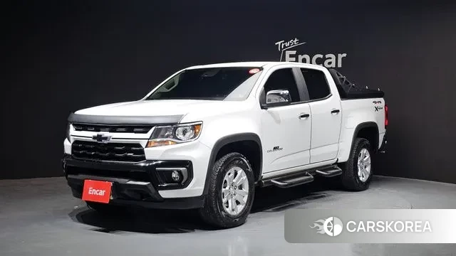 Chevrolet (GM Daewoo) Real New Colorado 2022 Белый из Кореи