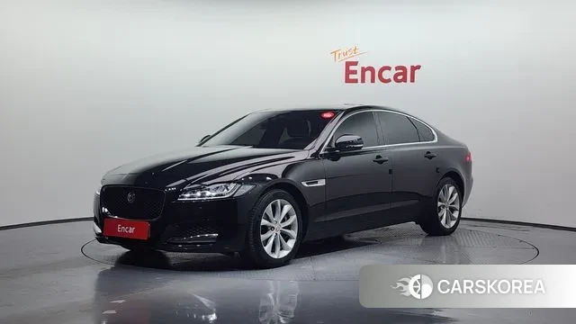 Jaguar XF (X260) 2019 Черный из Кореи
