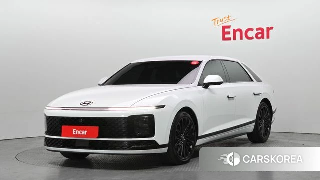 Hyundai Grandeur Hybrid (GN7) 2024 Белый из Кореи