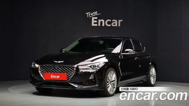 Genesis G70 2018 Черный из Кореи
